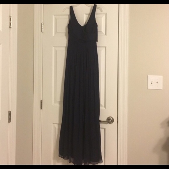NWT navy j crew silk bridesmaids dress - Picture 4 of 6